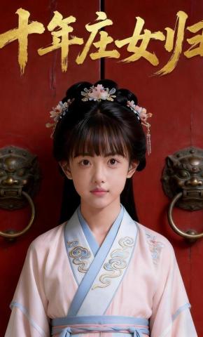 短剧《十年庄女归》海报