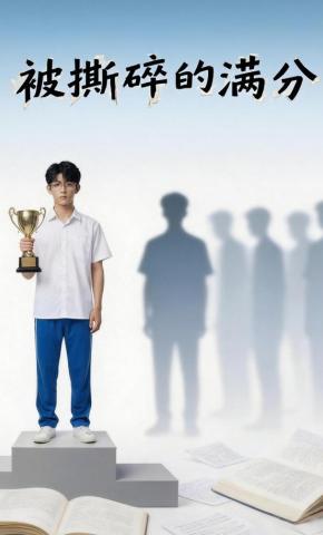 短剧《被撕碎的满分》海报
