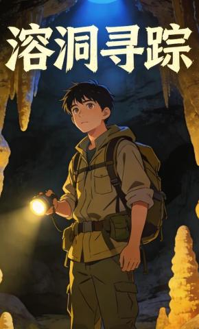 短剧《溶洞寻踪》海报