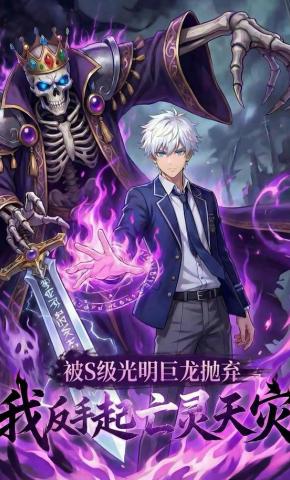 短剧《被S级光明巨龙抛弃，我反手掀起亡灵天灾》海报
