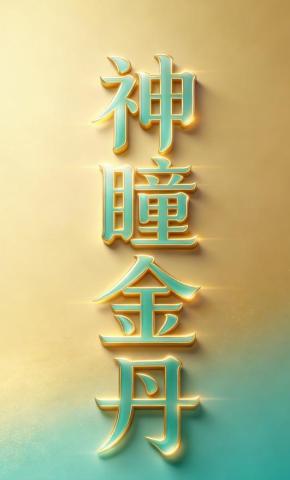 短剧《神瞳金丹》海报