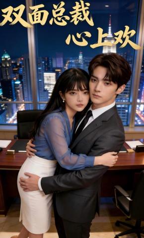 短剧《双面总裁，心上欢》海报