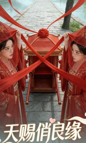 短剧《天赐俏良缘》海报