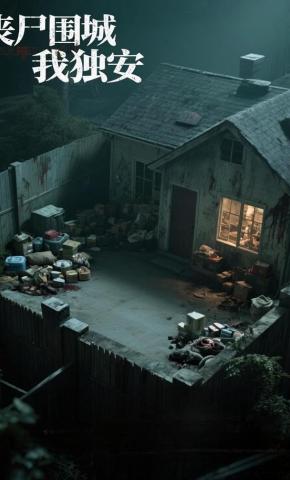 短剧《丧尸围城我独安》海报