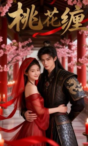 短剧《桃花缠》海报