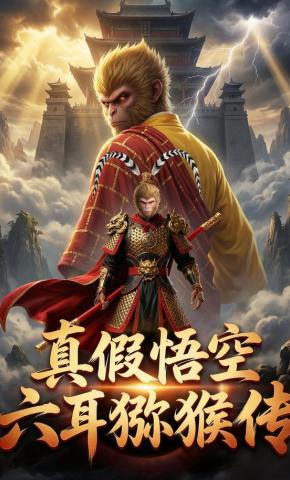 短剧《真假悟空：六耳猕猴传》海报