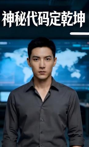 短剧《神秘代码定乾坤》海报
