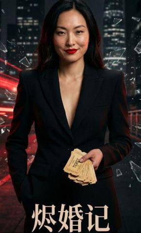 短剧《烬婚记》海报