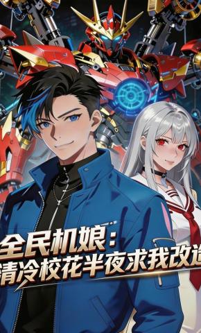 短剧《全民机娘：清冷校花半夜求改造》海报