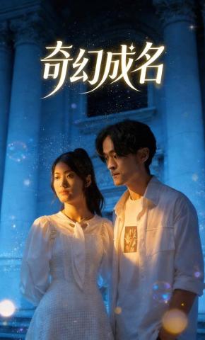 短剧奇幻成名海报