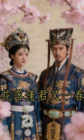 短剧《花落逢君又一春》海报