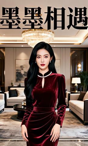 短剧《墨墨相遇》海报