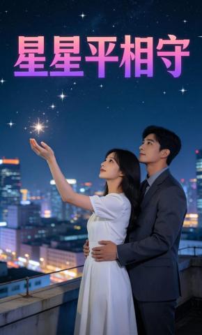 短剧《星星平相守》海报
