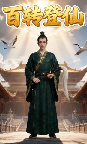 短剧《百转登仙》海报