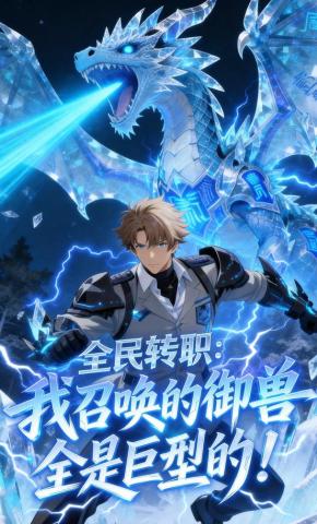 短剧《全民转职：我召唤的御兽全是巨型的！》海报