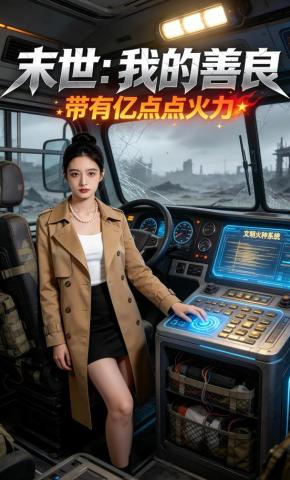 短剧《末世：我的善良带有亿点点火力》海报