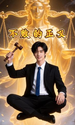 短剧《不败的正义》海报