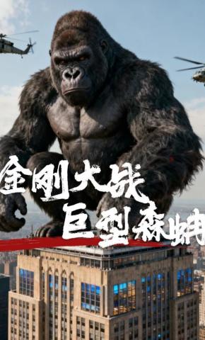 短剧《金刚大战巨型森蚺》海报