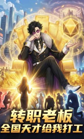短剧《转职老板全国天才给我打工》海报