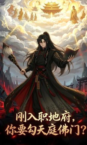 短剧《刚入职地府，你要勾天庭佛门？》海报