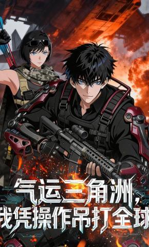 短剧《气运三角洲，我凭操作吊打全球》海报