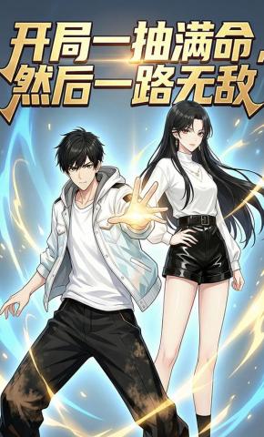 短剧《开局一抽满命，然后一路无敌》海报