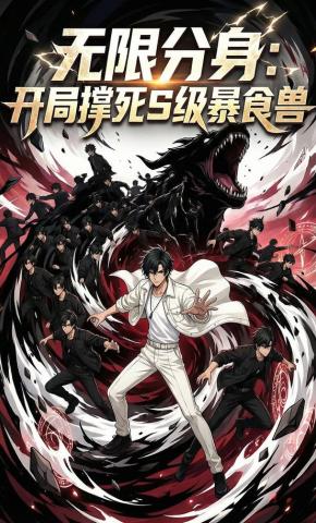 短剧《无限分身：开局撑死S级暴食兽》海报