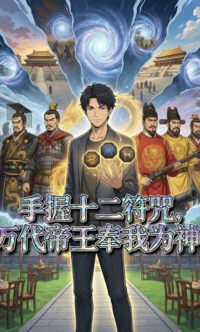 短剧《手握十二符咒，万代帝王奉我为神！》海报