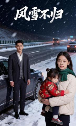 短剧《风雪不归》海报