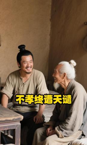 短剧《不孝终遭天谴》海报