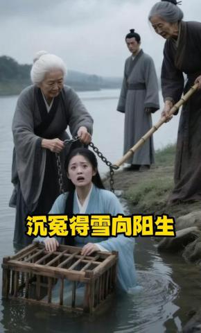 短剧《沉冤得雪向阳生》海报