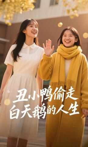 短剧《丑小鸭偷走白天鹅的人生》海报