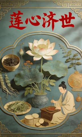 短剧《莲心济世》海报