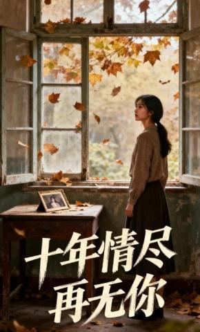 短剧《十年情尽再无你》海报