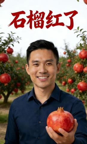 短剧《石榴红了》海报