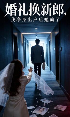 短剧《婚礼换新郎，我净身出户后她疯了》海报