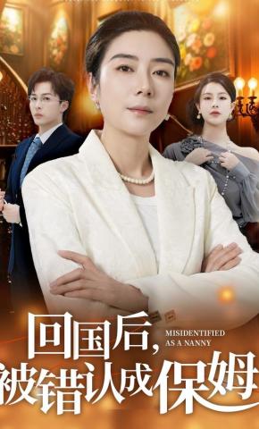 短剧《回国后，被错认成保姆》海报