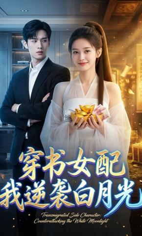 短剧《穿书女配我逆袭白月光》海报