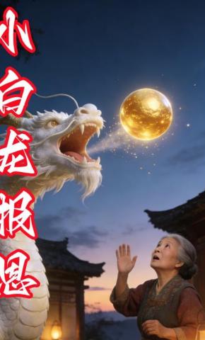 短剧《小白龙报恩》海报