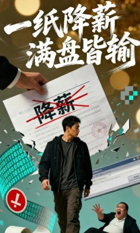 短剧《一纸降薪，满盘皆输》海报