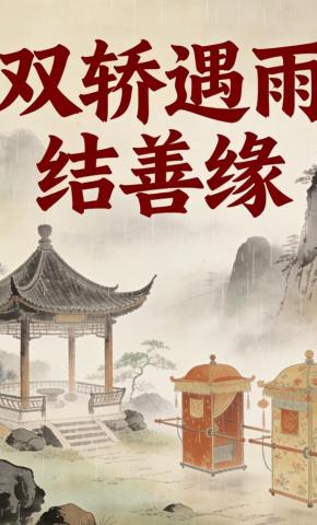 短剧《双轿遇雨结善缘》海报