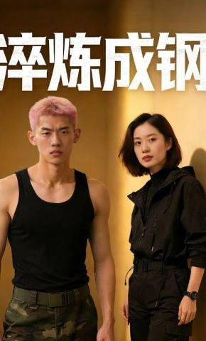 短剧《淬炼成钢》海报