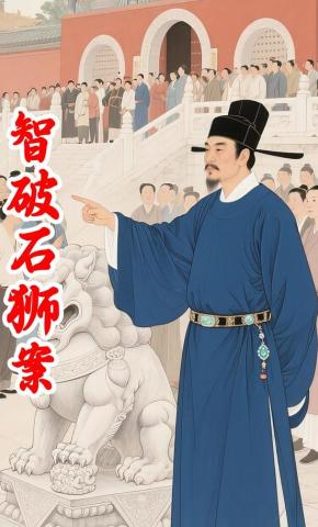 短剧《智破石狮案》海报