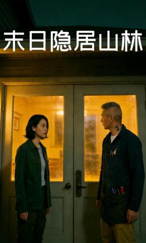 短剧《末日隐居山林》海报