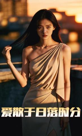 短剧《爱散于日落时分》海报