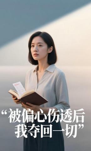 短剧《被偏心伤透后，我夺回一切》海报