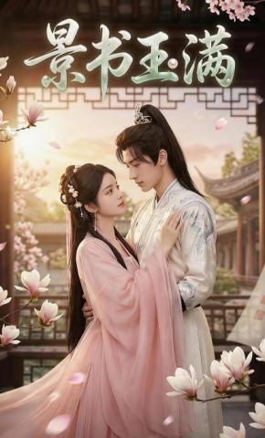 短剧《景书玉满》海报