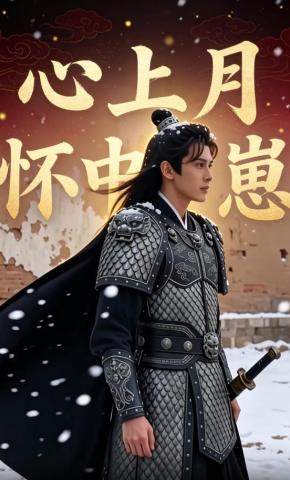 短剧《心上月，怀中崽》海报