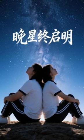 短剧《晚星终启明》海报