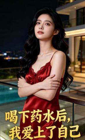 短剧《喝下药水后，我爱上了自己》海报